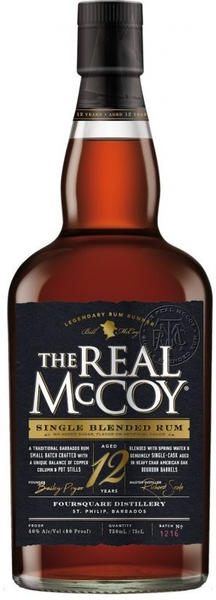The Real McCoy 12 Jahre Single Blended 0,7l 40%