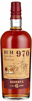 Rum Agricola da Madeira 970 Reserva 6 Anos 0,7l