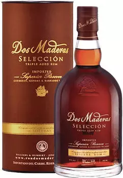 Dos Maderas Seleccion Triple Aged Rum Superior Reserve 0,7l 42%