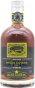 Rum Nation British Guyana 10 Years Old Limited Edition 56,4% 0,7l