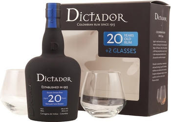 Dictador 20 Jahre Jahre Geschenkverpackung 0.7l 40%