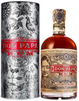 Don Papa Rum 40% 0,7l + limitierte Metall-Box