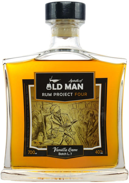 Spirits of Old Man Rum Project Four Vanilla Cane 40% 0,7l