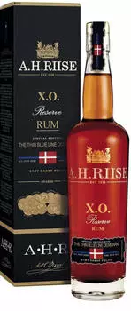 A.H. Riise XO Reserve The Thin Blue Line 40% 0,7l + Geschenkbox