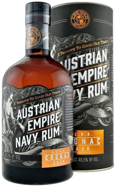 Michler's Austrian Empire Reserve Double Cognac Cask Navy Rum 46,5% 0,7l