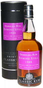 Bristol Enmore Still Guyana Rum 1988/2008 (20J) 43% 0,7l