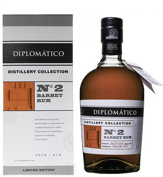 Ron Diplomático Botucal Diplomatico Rum Distillery Collection No2 Barbet Rum 0,7l, alc. 47 -%,