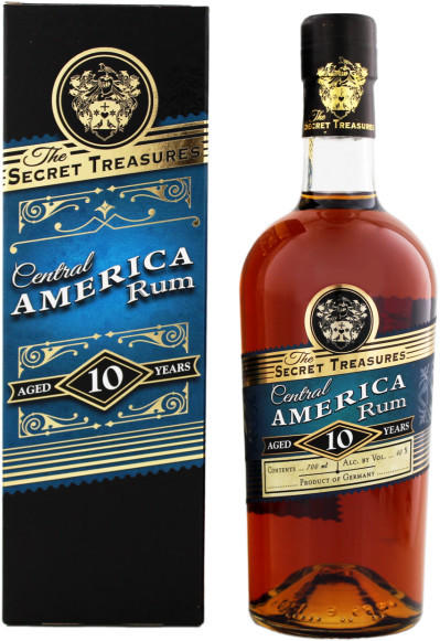 Secret Treasures Central America Rum 10YO 40% 0,7l