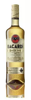 Bacard&iacute; Carta Oro Superior Gold Rum 40% 0,7l