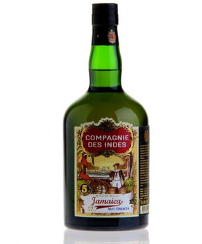 Compagnie des Indes Jamaika Navy Strength Rum (5 Jahre) 0,7 l 57% Vol.