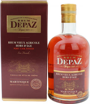 Depaz Vieux XO Hors D'Age Port Cask Rhum Agricole 45% 0,7l