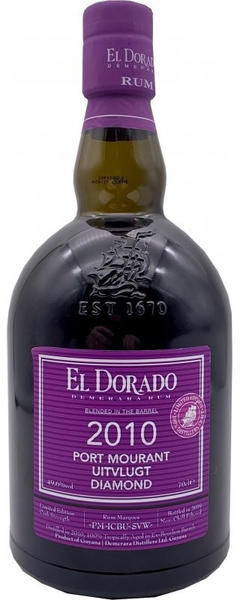 El Dorado Rum 2010/2019 Port Mourant Uitvlugt Diamond 0,7l 49,6 %