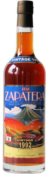 Compania Licorera de Nicaragua Zapatera Reserva Especial 1992 0,70 l 40%