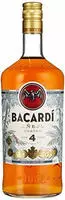 Bacardi Anejo Cuatro 4 Jahre - 1 Liter 40% vol