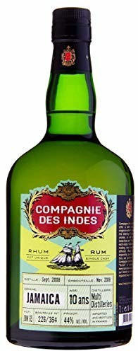 Compagnie des Indes Jamaica 10 Jahre Rum 44% 0,7l