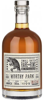 Rum Nation Rare Rum Worthy Park 2006 - 2018 58% 0,70l