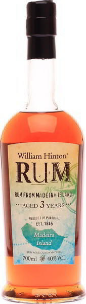 William Hinton Rum Hinton Rum Madeira Rum 3 Jahre 40% 0,7l + Gratis Tumbler