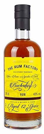 The Rum Factory Rum 12 Jahre 43% 0,7l