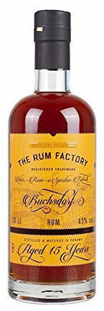 The Rum Factory Rum 15 Jahre 43% 0,7l