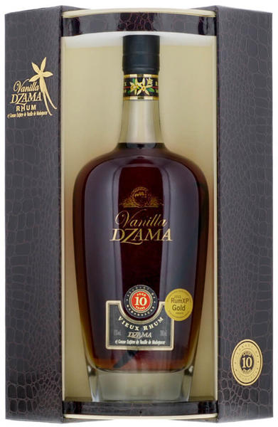 Dzama Vieux Rhum Vanilla 10 Jahre Decanter 43% 0,7l