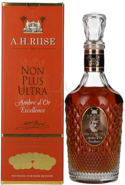 A.H. Riise Non Plus Ultra Ambre d'Or Excellence Rum 42% vol. 0,70l