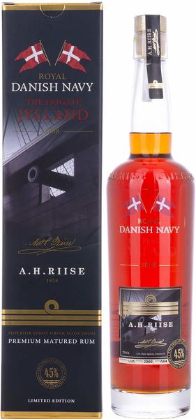 A.H. Riise Fregatten Jylland Danish Navy Rum 45% vol. 0,70l