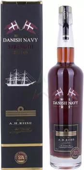 A.H. Riise Royal Danish Navy Strength Rum 55,00 % (0,7 l)