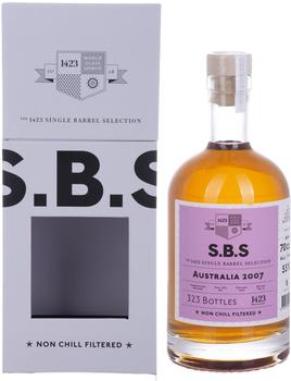 1423 World Class Spirits SBS Rum Australien 2007 55% 0,7l