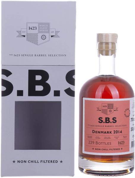 1423 World Class Spirits SBS Rum Denmark 2014 Enghaven 4 Jahre 50,6% 0,7l