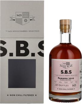 1423 World Class Spirits SBS Rum Panama 2010 54% 0,7l