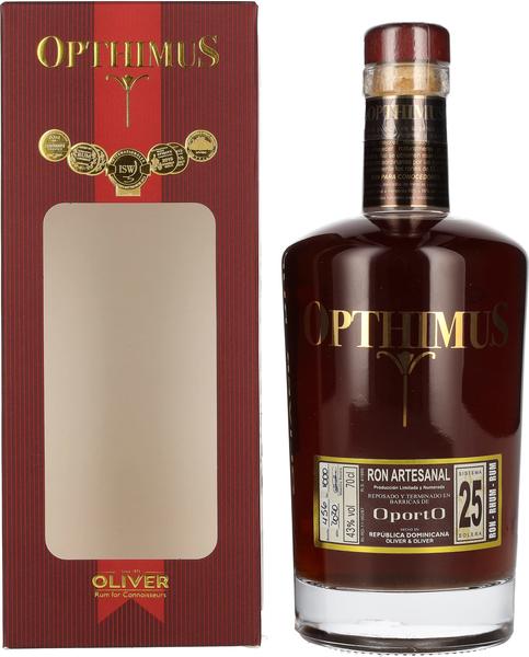 Opthimus 25 Jahre Oporto Rum 43 % 0,7l