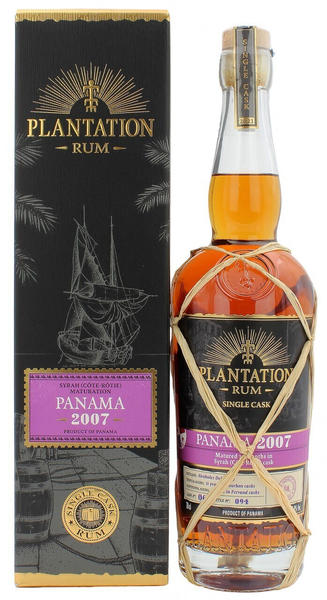 Plantation Rum Panama 2007/2021 Syrah Côte-Rôtie Single Cask 0,7l 45,8%