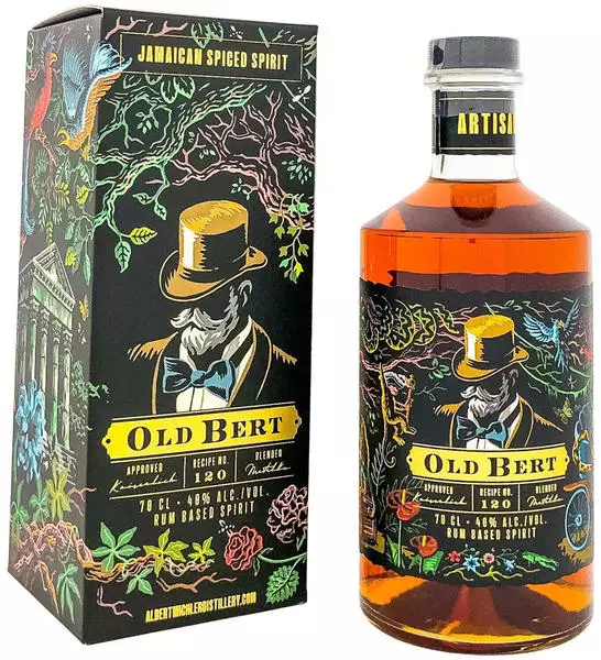 Michler's Old Bert Jamaican Spiced in Geschenkverpackung 0,7l 40%