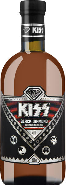 Kiss Black Diamond Premium Dark Rum 0,5l 40%