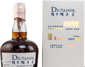 Dictador Rima 1 Vintage 1997 Colombian Aged Rum 0,7l 44%