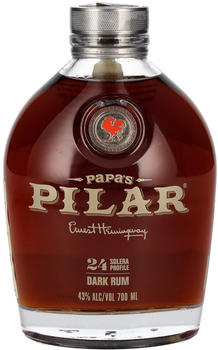 Papa's Pilar 24 Solera Profile Dark Rum 0,7l 43%