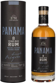1731 Fine & Rare Panama 8 Years Old Single Origin Rum 0,7l 46%