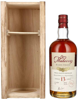 Malecon Añejo 13 Años Rare Proof 2006 0,7l 50,5% in Holzkiste