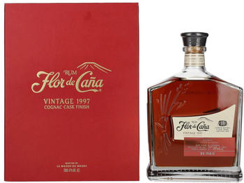 Flor de Caña Rum Cognac Cask Finish Vintage 1997 0,7l 47%