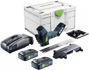 Festool ISC 240 EB-Basic Akku-Dämmstoffsäge 18V 240mm, 2x 4,0Ah + Schnellladegerät + Systainer (ISC 240 EB-Basic)