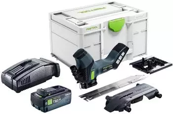 Festool ISC 240 EB-Basic Dämmstoffsäge 18V 240mm, 8,0Ah Akku + Schnellladegerät (ISC 240)