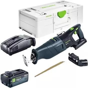 Festool RSC 18 EB-Basic Akku-S&auml;bels&auml;ge 18V Brushless, 8,0Ah, Systainer