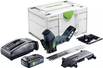 Festool ISC 240 EB-Basic Akku-Dämmstoffsäge 18V 240mm, Akku 4,0Ah, Ladegerät, Systainer (ISC 240 EB-Basic)