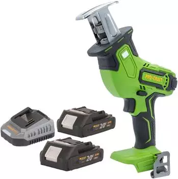 PROCRAFT PSS30bb Akku-Säbelsäge 20V Brushless, 2x 2,0Ah + Ladegerät (PSS30bb)