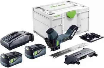 Festool ISC 240 EB-Basic Akku-Säge 18V 240mm, 2x 5,0Ah + Ladegerät + Systainer
