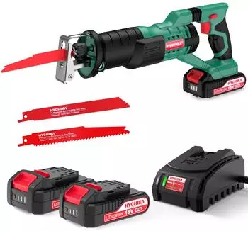 HYCHIKA RS22D + 2 × 2-Ah-Akkus und Schnellladegerät