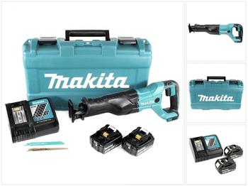 Makita DJR186RTK (2 x 5,0 Ah + Schnellladegerät) im Koffer