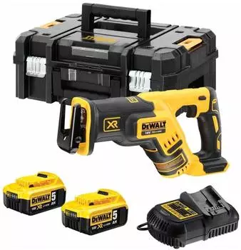 DeWalt DCS367P2-XJ (2 x 5,0 Ah + Schnellladeger&auml;t) in T-STAK Box
