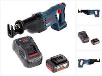 Bosch Gsa 18 V-li Akku S&auml;bels&auml;ge 18v + 1x Akku 4,0ah + Ladeger&auml;t