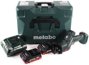 Metabo SSE 18 LTX Compact (2x 4,0 Ah + Ladegerät + MetaLoc)